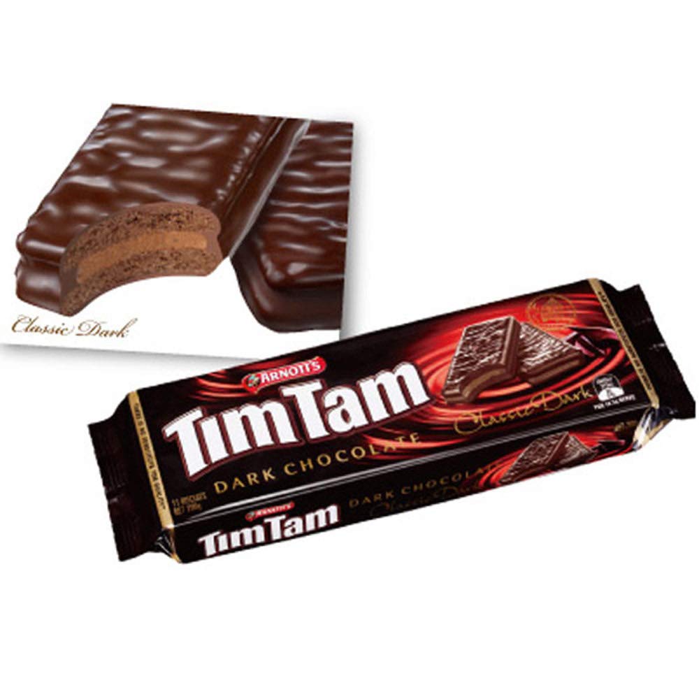 Arnotts Timtam Classic Dark 11 Sheets x 4 Count