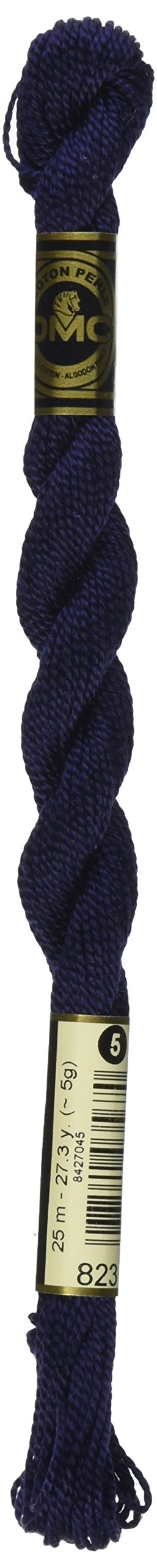 Dmc 823 Size 5 Cotton Perle Thread