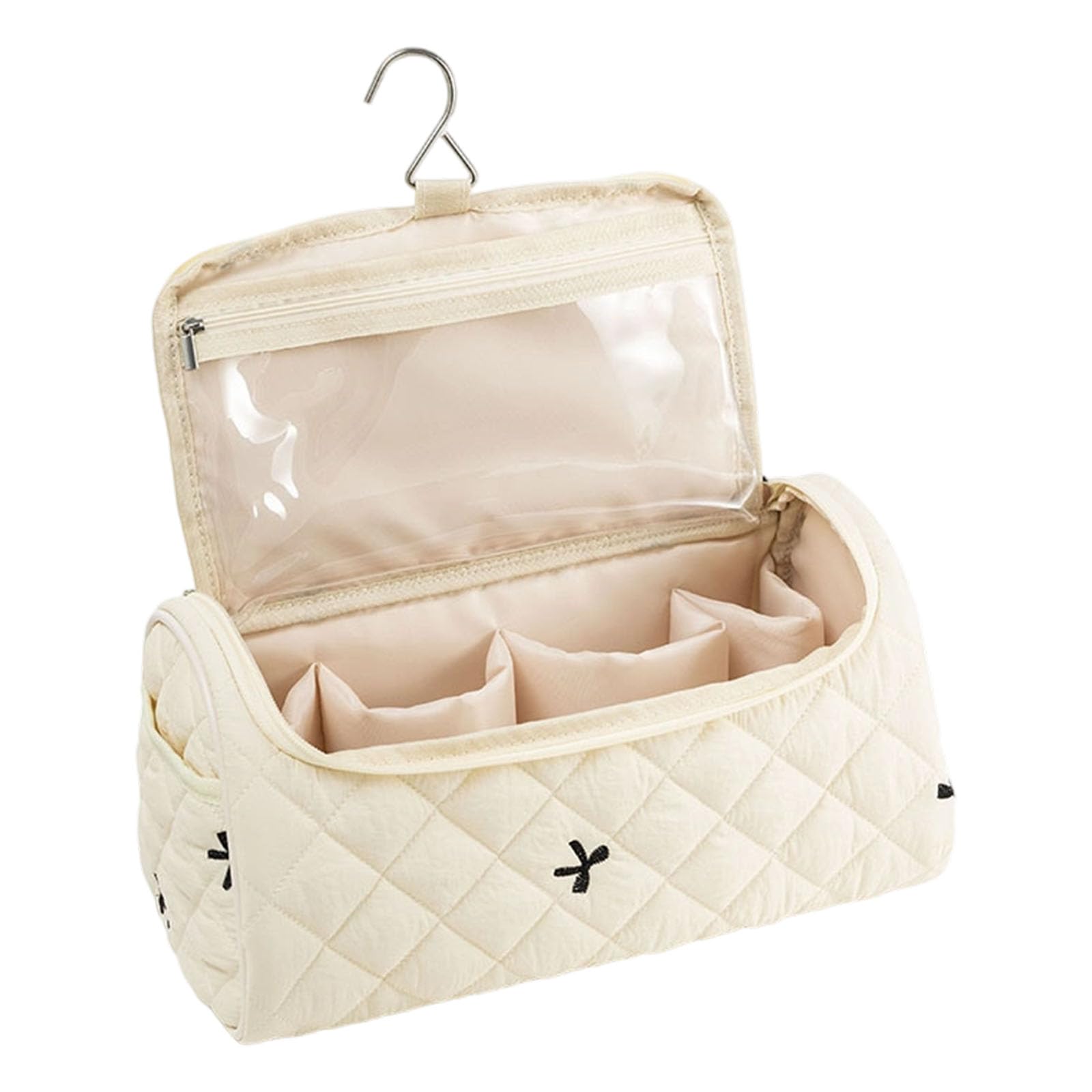 LUCKGONI Spacious Cotton Filled Portable Travel Storage Organizers with Hand Carry Handle for Efficient Organization