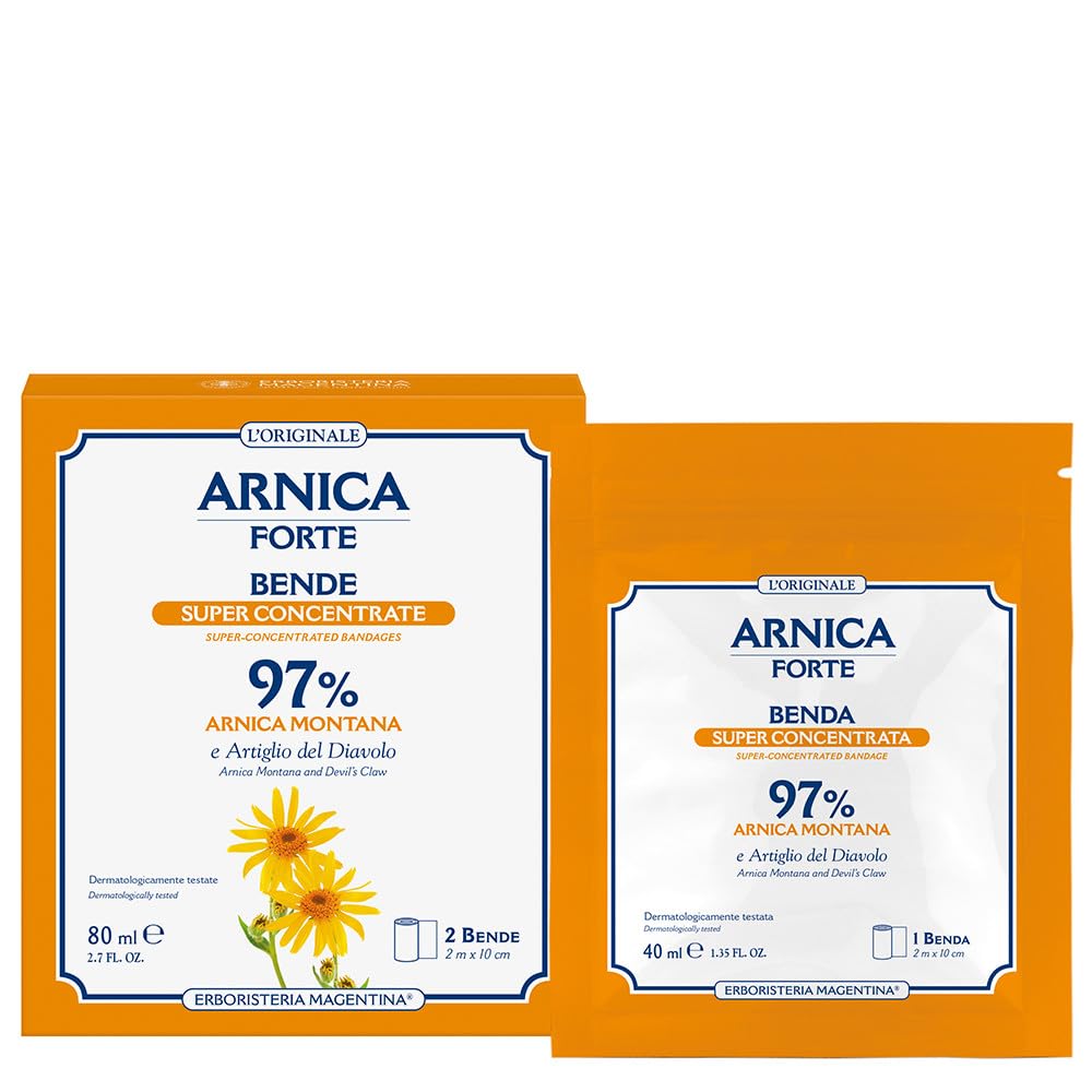  Erboristeria Magentina Arnica Forte Bandages Per Sportivi - Utili Durante Allenamenti Intensivi
| Erboristeria Magentin