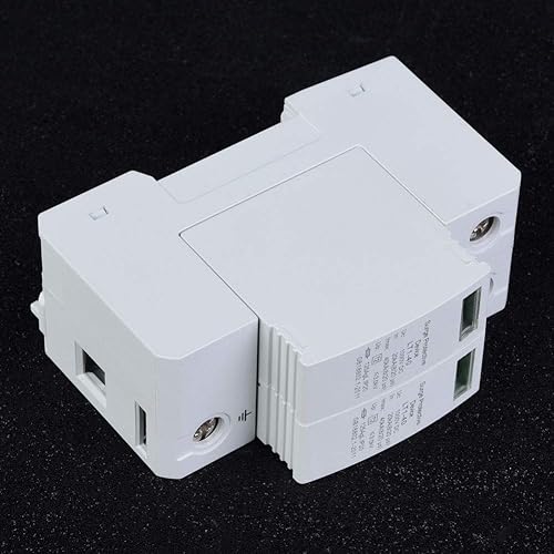 Miniatura 4 de Dispositivo de pararrayos de voltaje, 2P Protector de dispositivo de protección Controlador fotovoltaico de pararrayos de bajo voltaje (2P40KA)