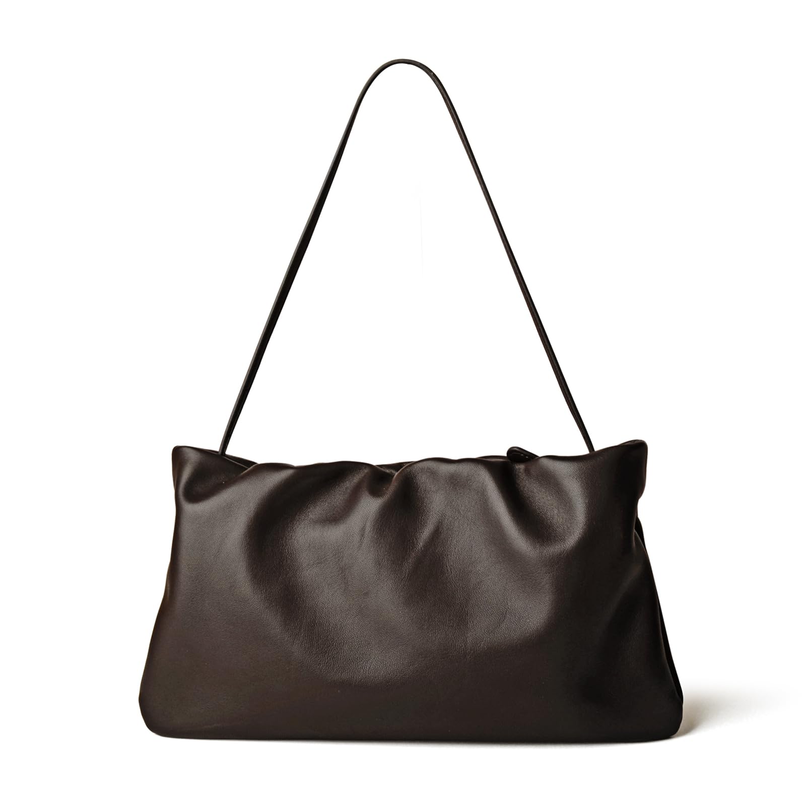 DONNAIN Handtasche Damen Leder, Umhängetasche, Echtleder Clutch