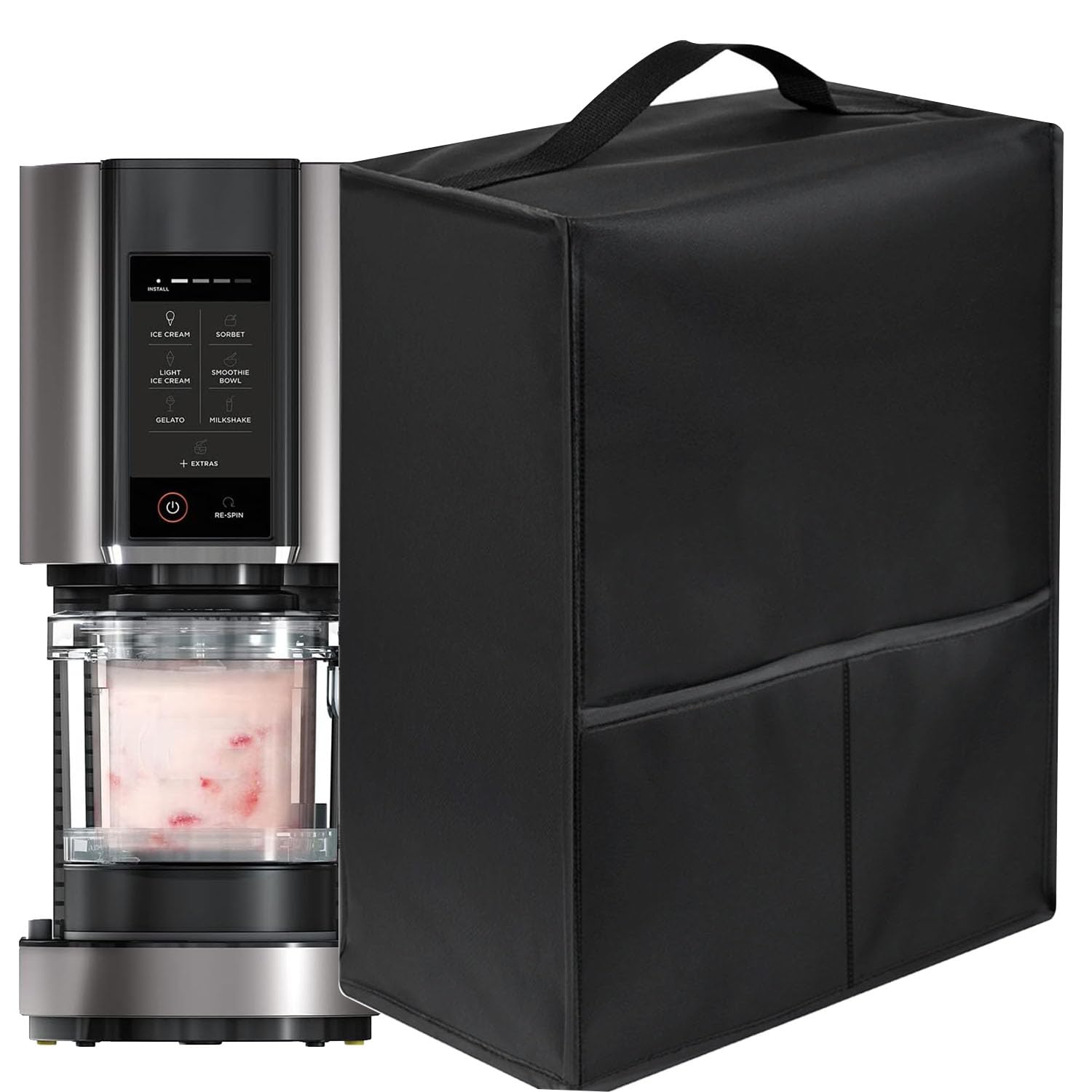 Abdeckung Für Ninja Creami NC701EU - Staubschutz Hülle Mit Taschen