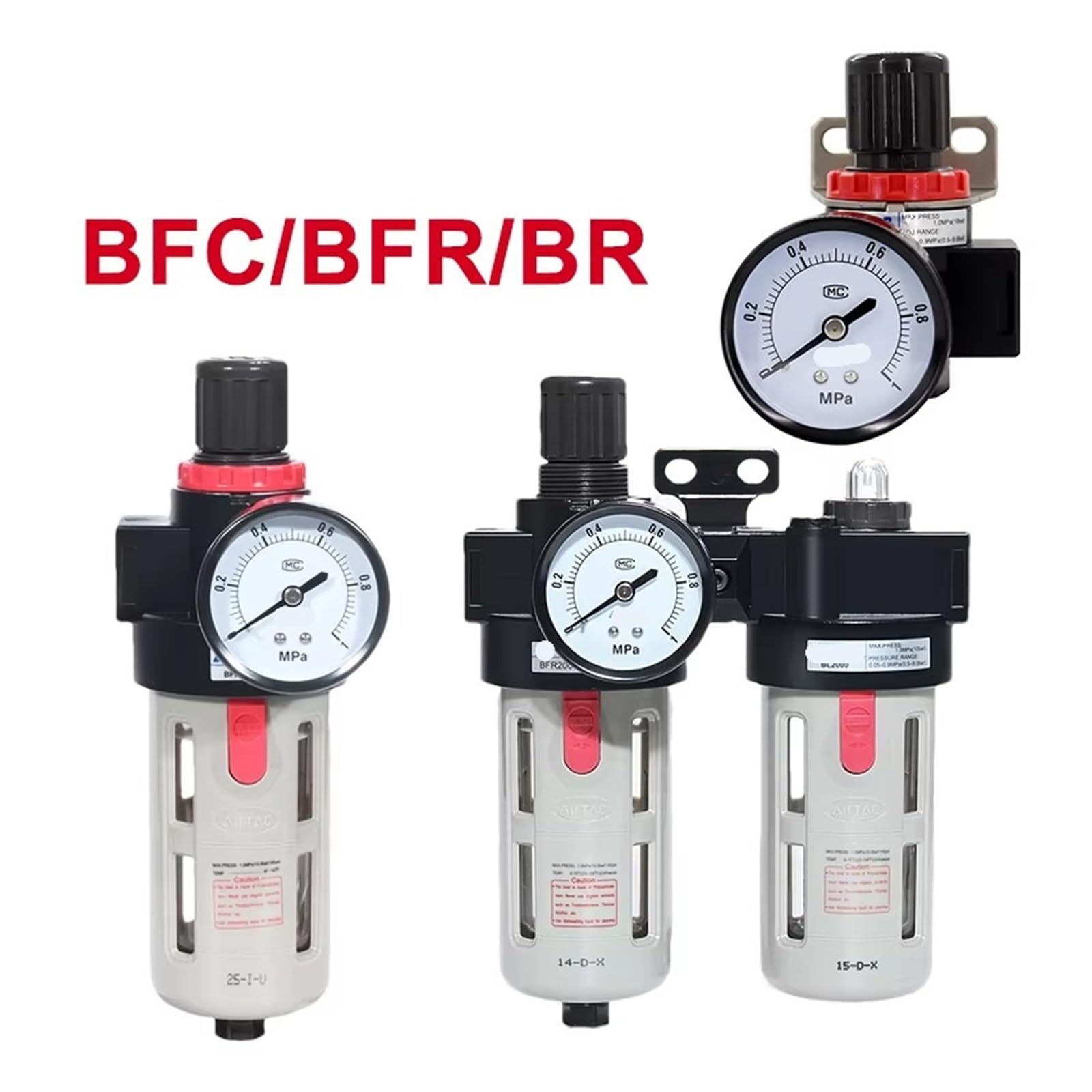 Fuente de aire Procesador Filtro reguladorde presión Separación aceite-agua | BR/BFR/BFC-2000/3000/4000(BFR3000A1)