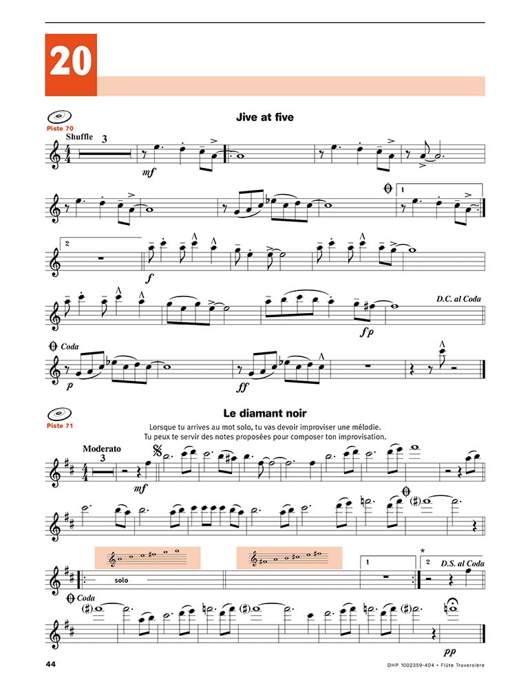Écouter, lire & jouer 2 Flûte Traversière. Comprend Enregistrement(s) en ligne