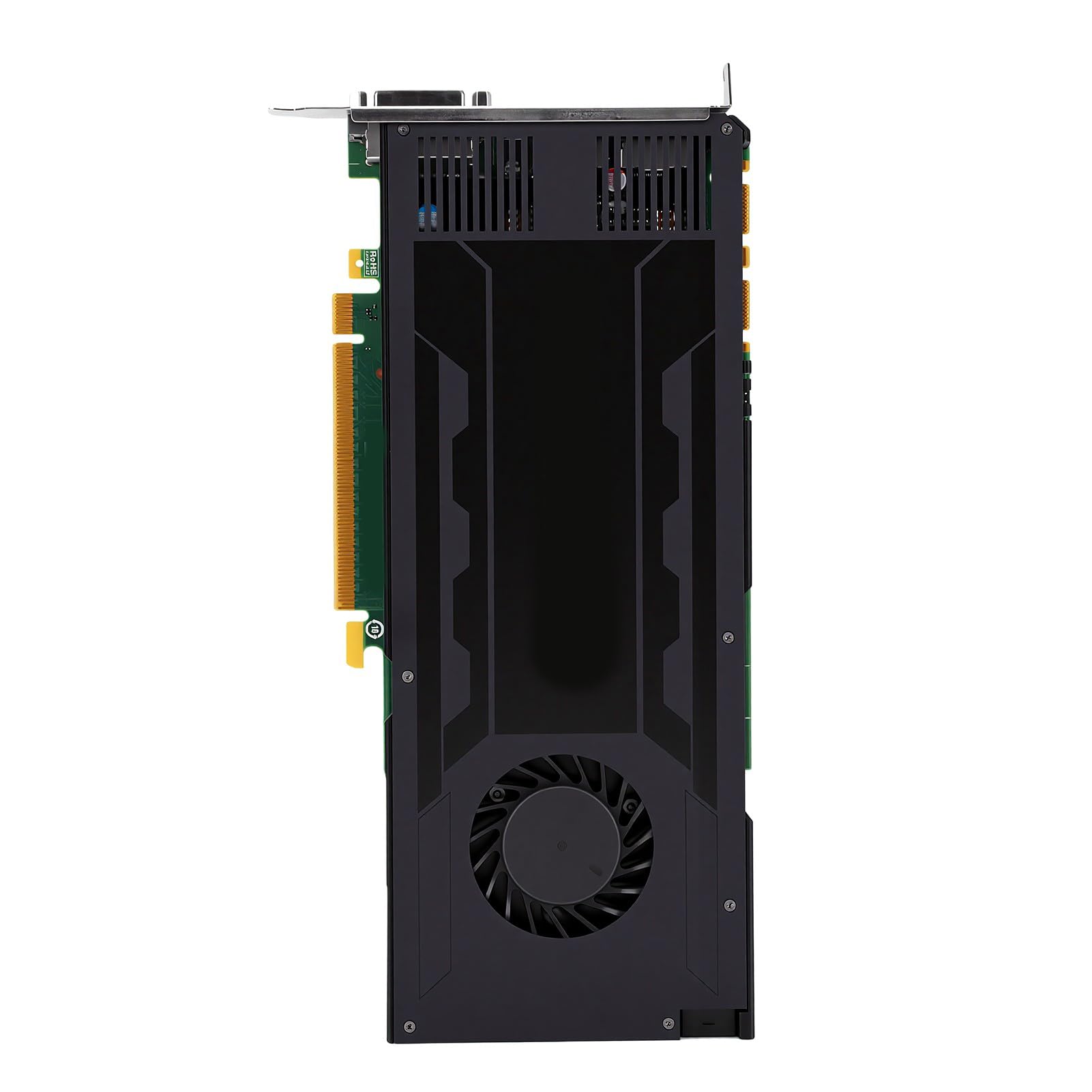 Sxhlseller Karta Graficzna 4 GB GDDR5, 256 Bitów, 1344 Rdzenie |Podwójne Porty DP 1.2 i DVI, Obsługa Wyjścia Wielu Monitorów 4K, Profesjonalna Karta Graficzna do Modelowania 3D, Edycji CAD
