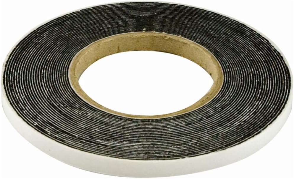 10 m roll of Charcoal Compression Tape, Acrylic, 300, 15/3, Width 15 mm, Expandable from 3 to 15 mm, Joint Sealing Tape, Window Sealing Tape, Swelling Tape