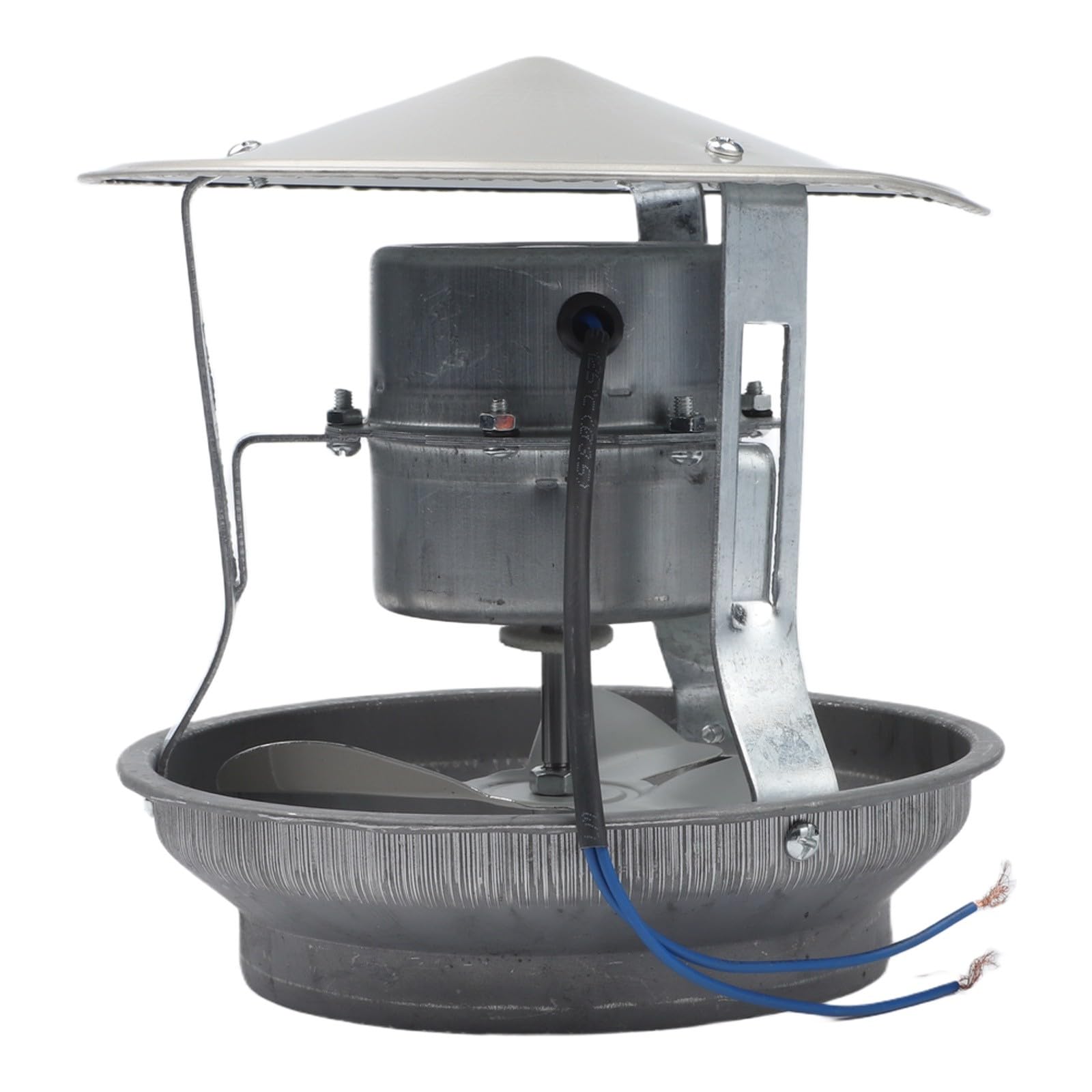 Ventilateur de cheminée 40W en métal silencieux pour chaudière