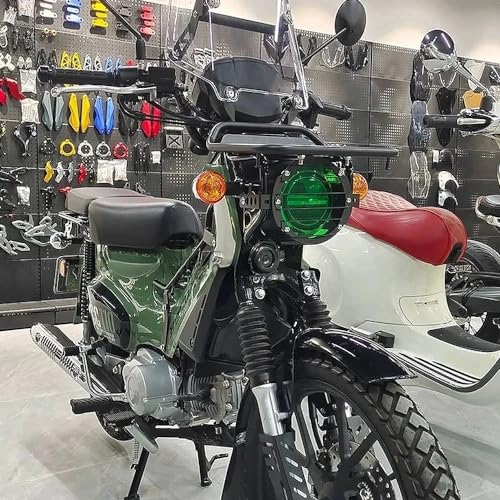 Grille phare moto Cross Cub CC110 calandre de protection de précision - 5