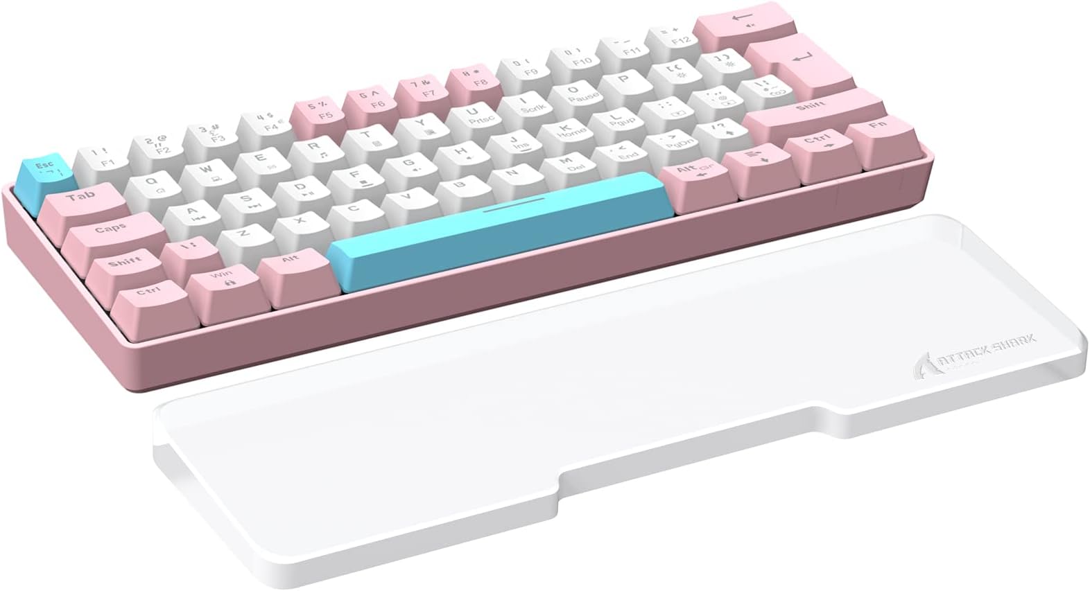 Acrylic Gaming Keyboard Wrist Rest Pad,Clear Wrist Rest