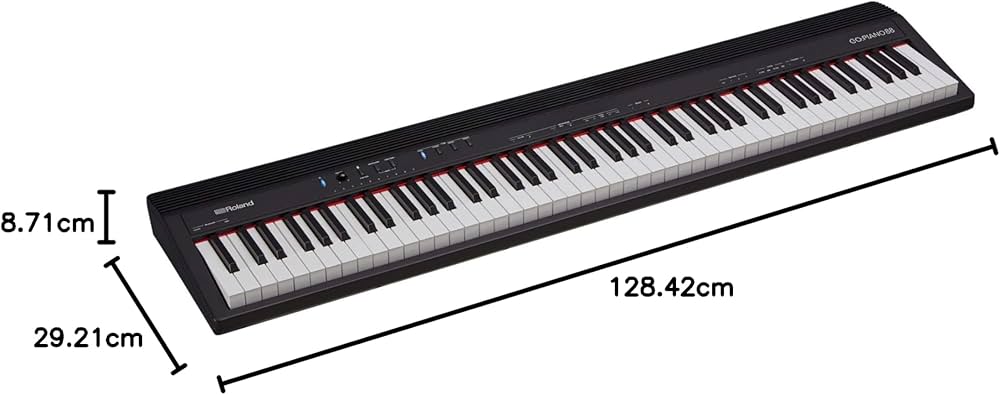 Roland GO:PIANO 88-Key Full Size Beginner Digital Portable Piano