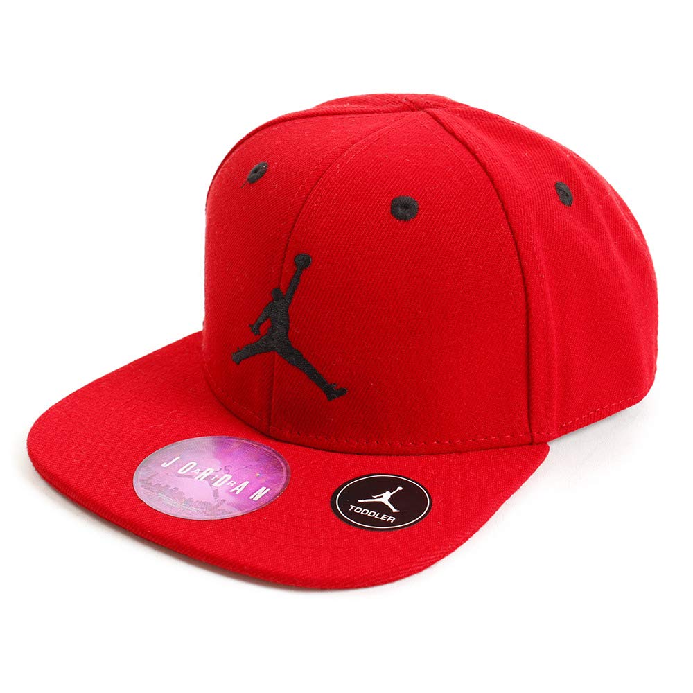 Jordan Jumpman 2-4T Toddler Snapback Baseball Cap in Red