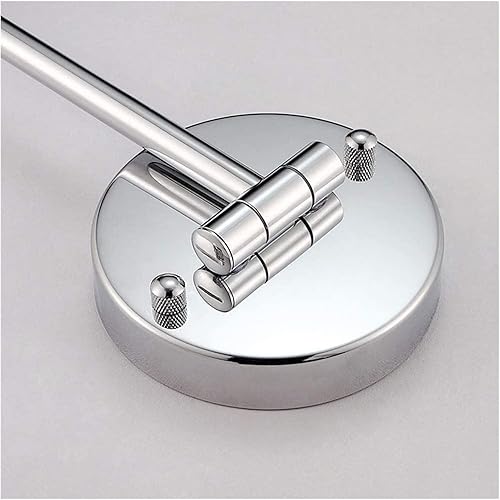 Miniatura 5 de DHAEY Cosmetic Vanity Mirror Wall-Mounted Vanity Mirror 6-inch Vanity Mirror Folding Telescopic Double-Sided 7 Times Magnifying Mirror