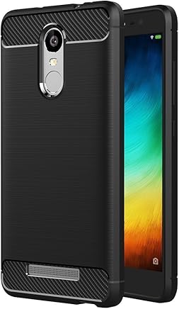 iVoler Funda para Xiaomi Redmi Note 3 / Xiaomi Redmi Note 3 Pro, Dise?o de Fibra de Carbon Ultra Fina TPU Silicona Carcasa Fundas Protectora con Shock- Absorci?n - Negro iVoler Funda para Xiaomi Redmi Note 3 / Xiaomi Redmi Note 3 Pro, Dise?o de Fibra de Carbon Ultra Fina TPU Silicona Carcasa Fundas Protectora con Shock- Absorci?n - Negro