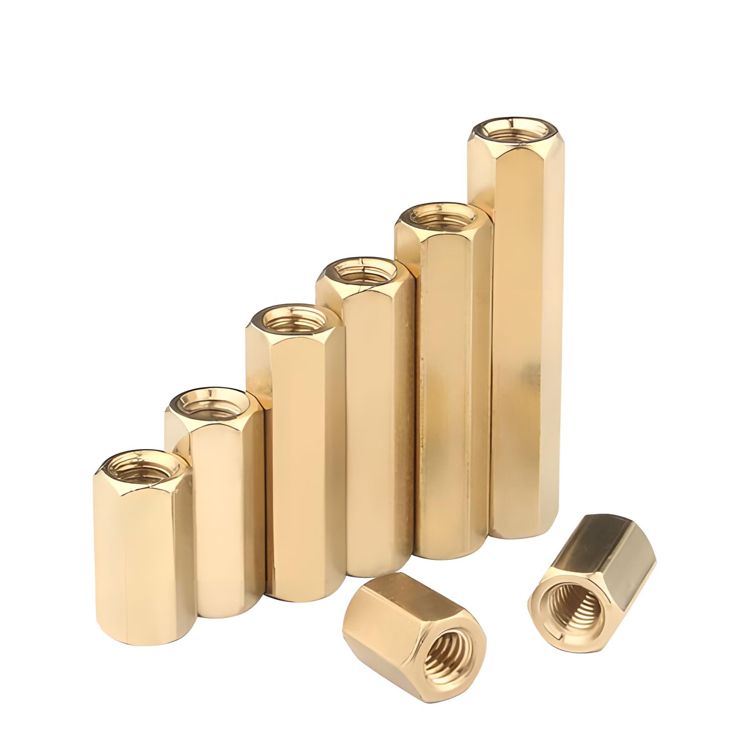 20pcs M2 M3 Brass Hexagonal Standoffs Spacers (5mm / 10mm / 15mm / 20mm / 25mm / 30mm Lengths) (20mm, M3)
