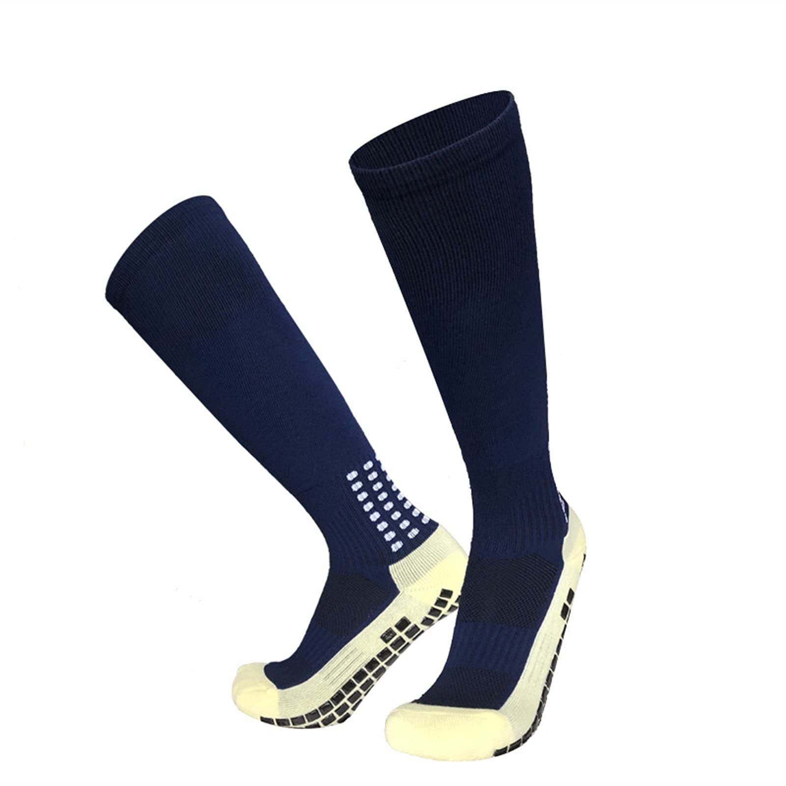 Calcetines de fútbol Antideslizante Hombres Bloque de Caucho Toalla de Toalla Bajo Largo Fútbol Calcetines Hombres Mujeres Calcetines de Rugby Socks Deportes