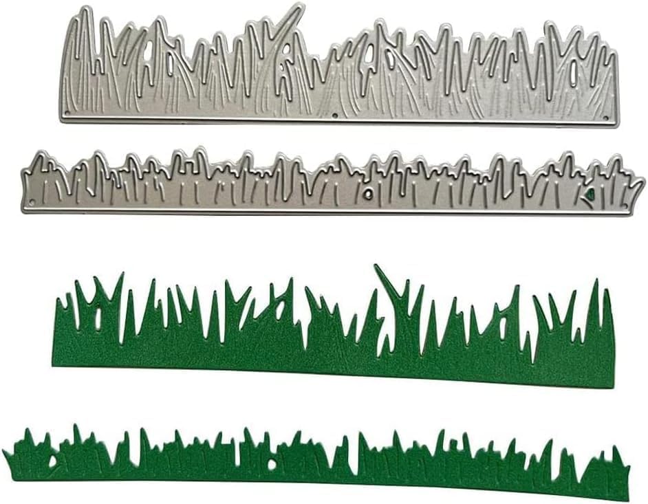 Grass Cutting Dies,Metal Die Cuts for DIY Scrapbooking Photo Album Decorative Embossing Paper Dies for Card Making Templated Die-Cutting & Embossing