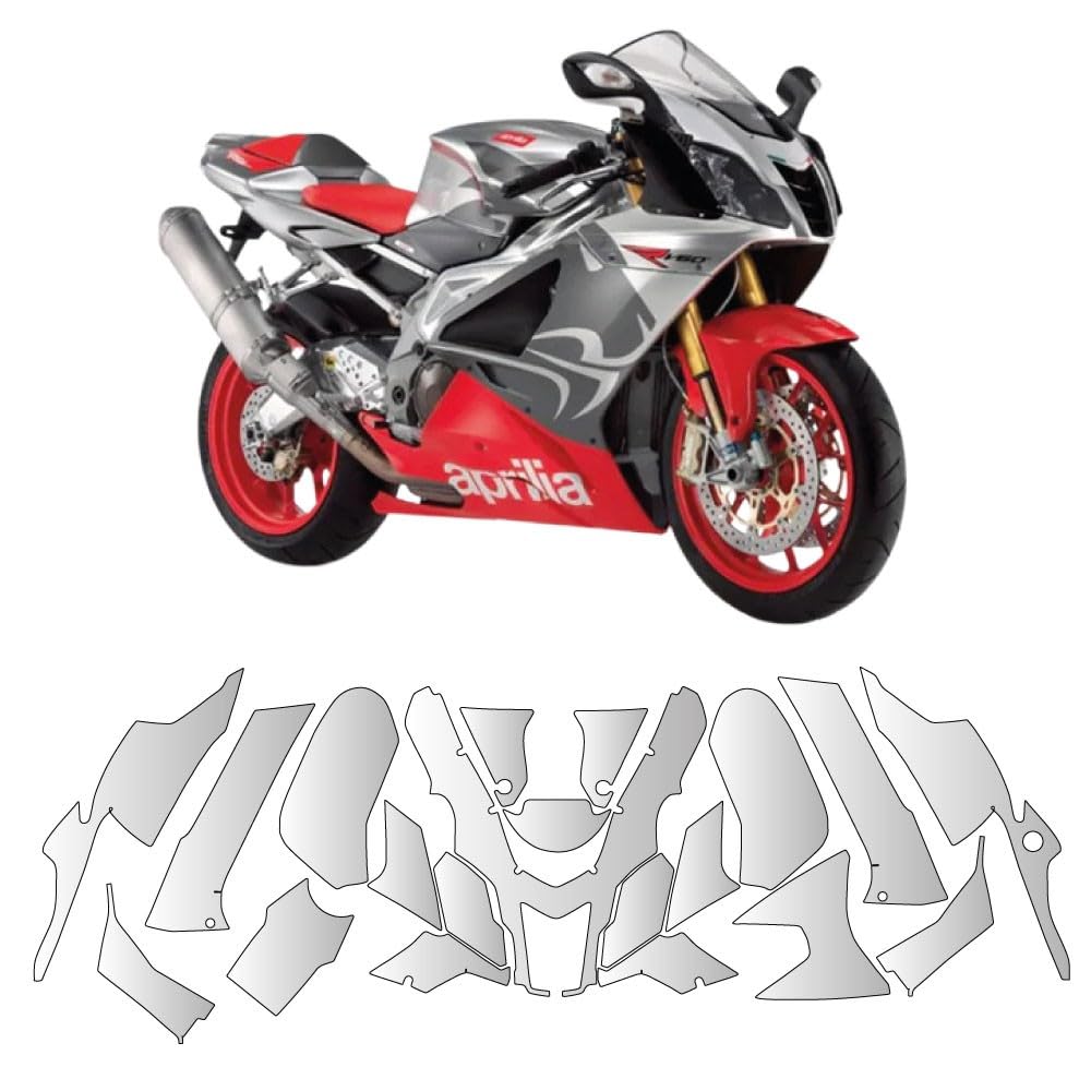 PPF Vinyl Kompatybilny z Aprilia RSV Mille R 2004