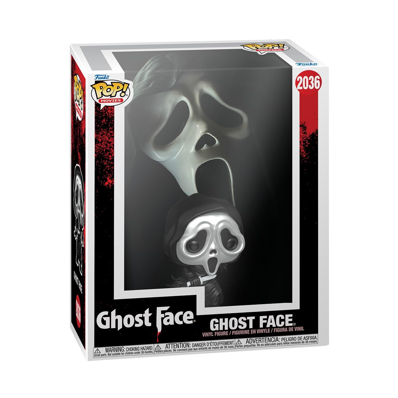 Funko POP! VHS Cover: Ghost Face - Metallic - Collectable Vinyl Figure - Gift Idea - Official Merchandise - Toys For Kids & Adults - Model Figure for Collectors and Display