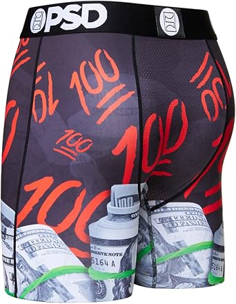 PSD Underwear Mens Red Boxers