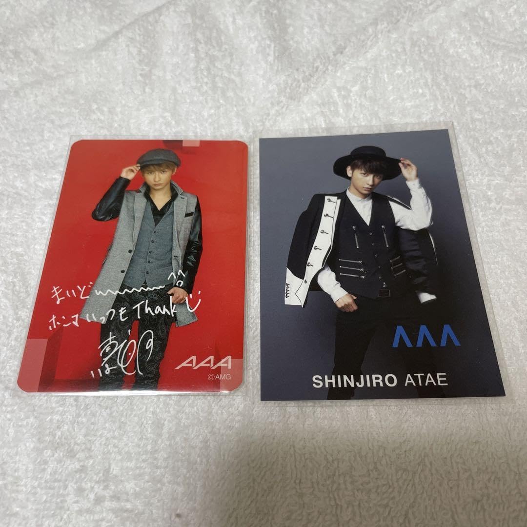 Amazon.co.jp: AAA 與真司郎 トレカ 2種 : おもちゃ