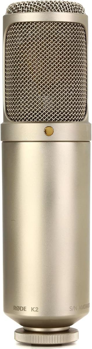 K2 Multi-Pattern Dual Condenser Valve Microphone, Silver