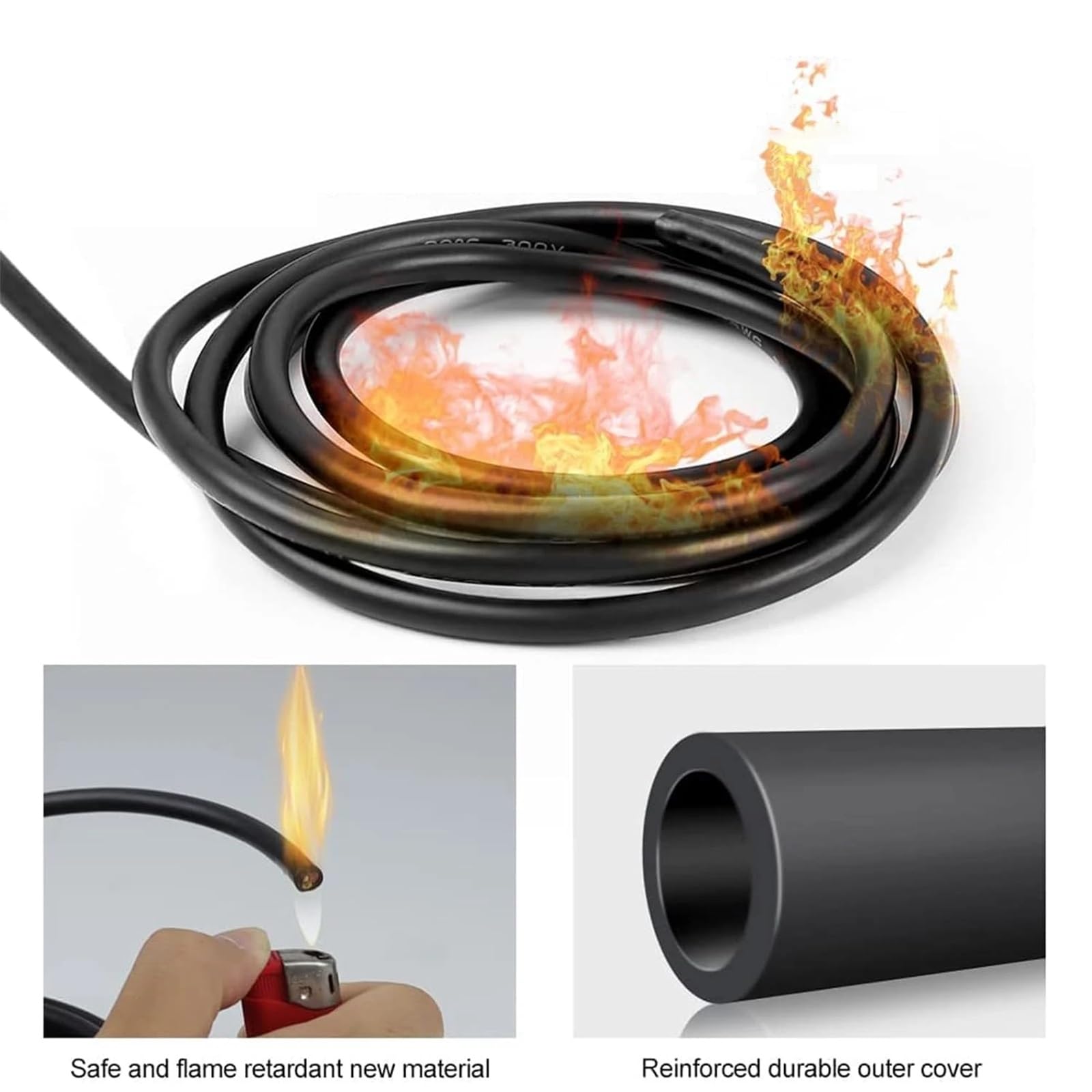 Ekranowany kabel alarmowy, Kabel skrętkowy ekranowany UL2464 22AWG 300 V -20°C do 80°C 4-20 żył(25ft,22AWG-14C)