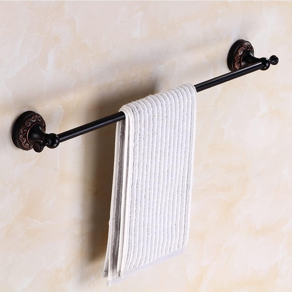 Brass European Towel Rack - Stylish Bathroom Towel Holder For Hand Towels And Bath Towels,Sile Pole