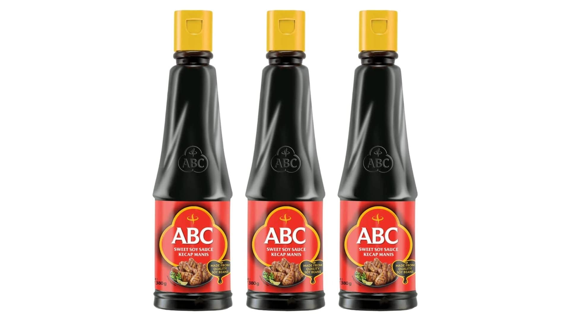 ABC Sweet Soy Sauce Kecap Manis 275ml Halal (Pack of 3), by CNMART