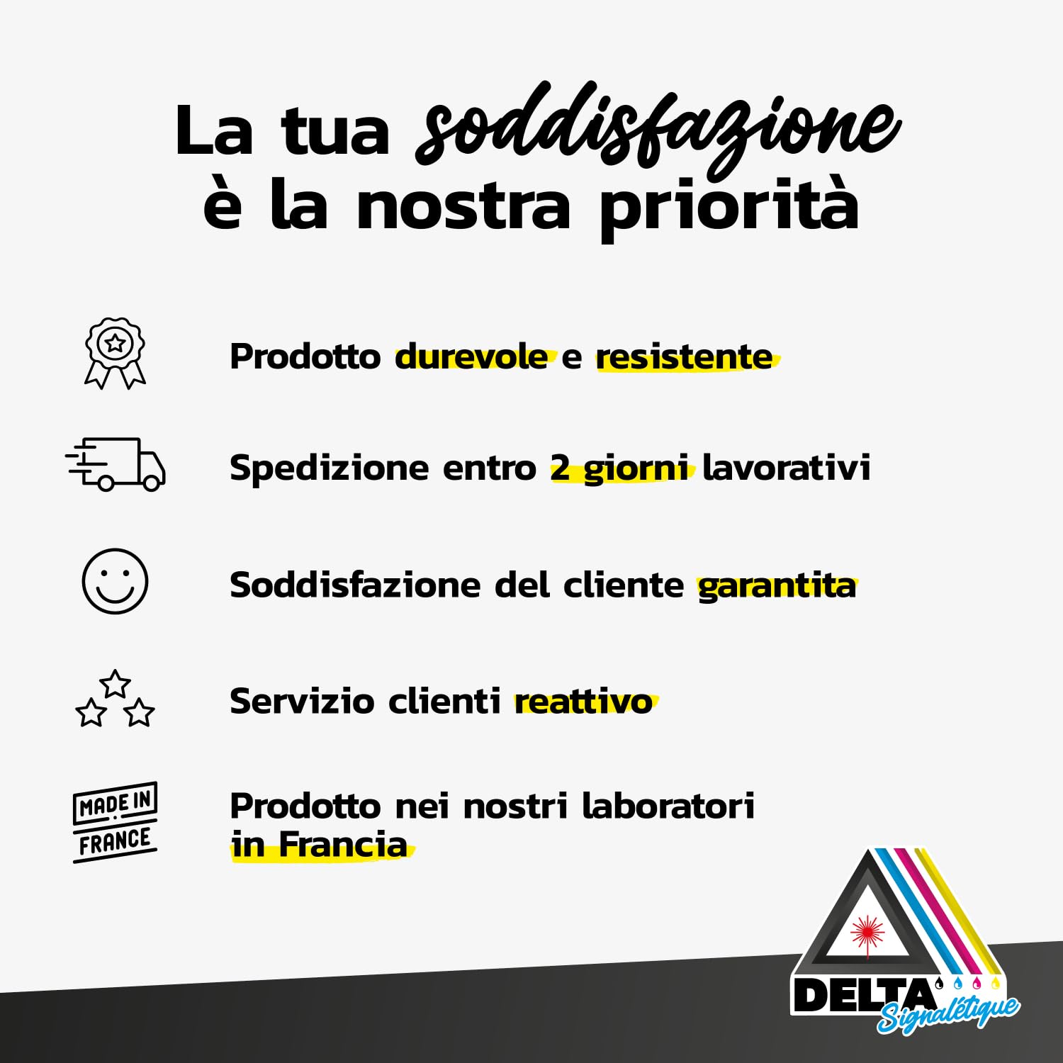 Placa autoadhesiva con grabado personalizable para CIN – Negro – Formato 10 x 2,5 cm