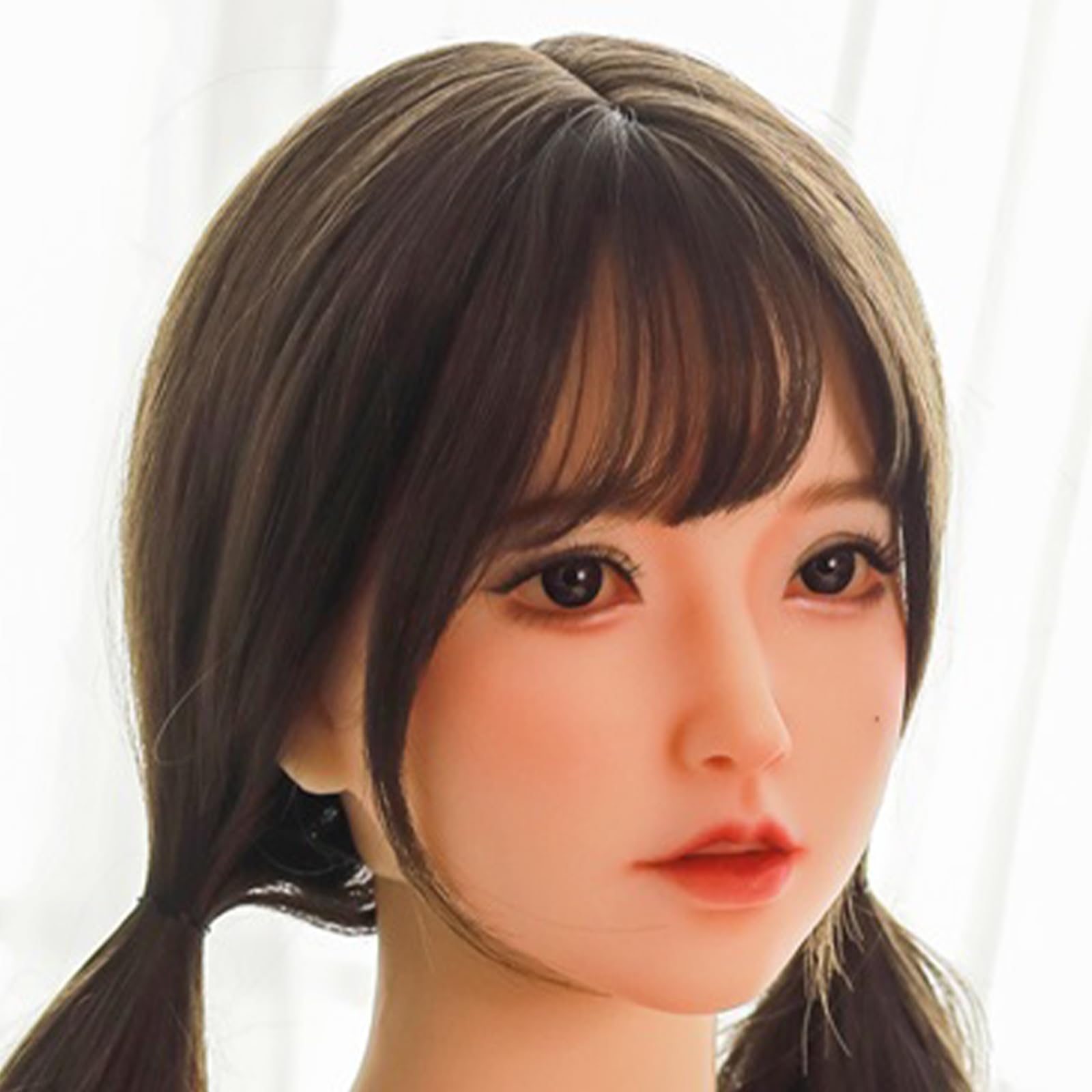 Amazon.co.jp: フィギュア ヘッド ウィッグ付きドールヘッド 等身大