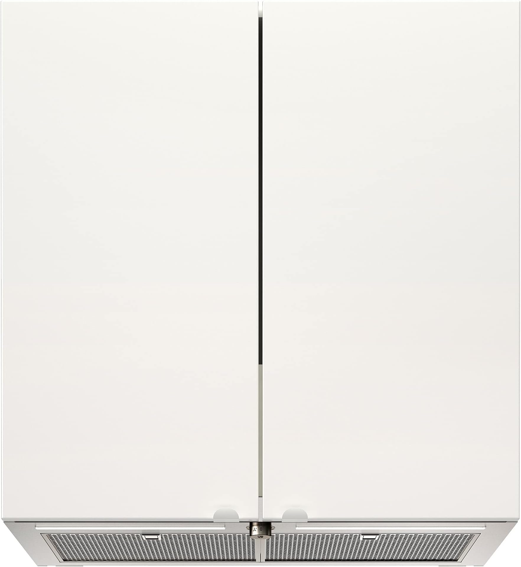UNDERVERK built-in extractor hood, 80 cm, stainless steel
