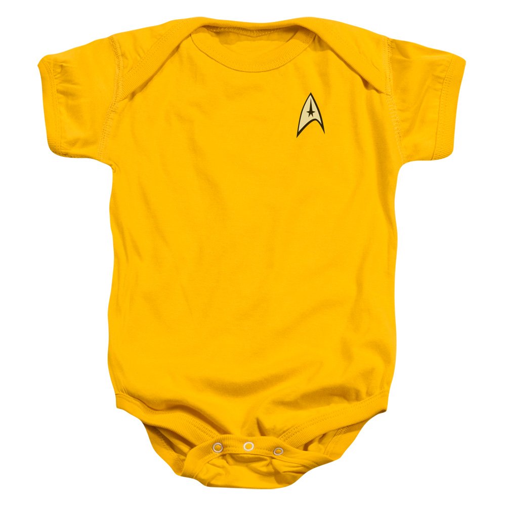 Infant -Star Trek- Command Uniform,Gold,6 Months