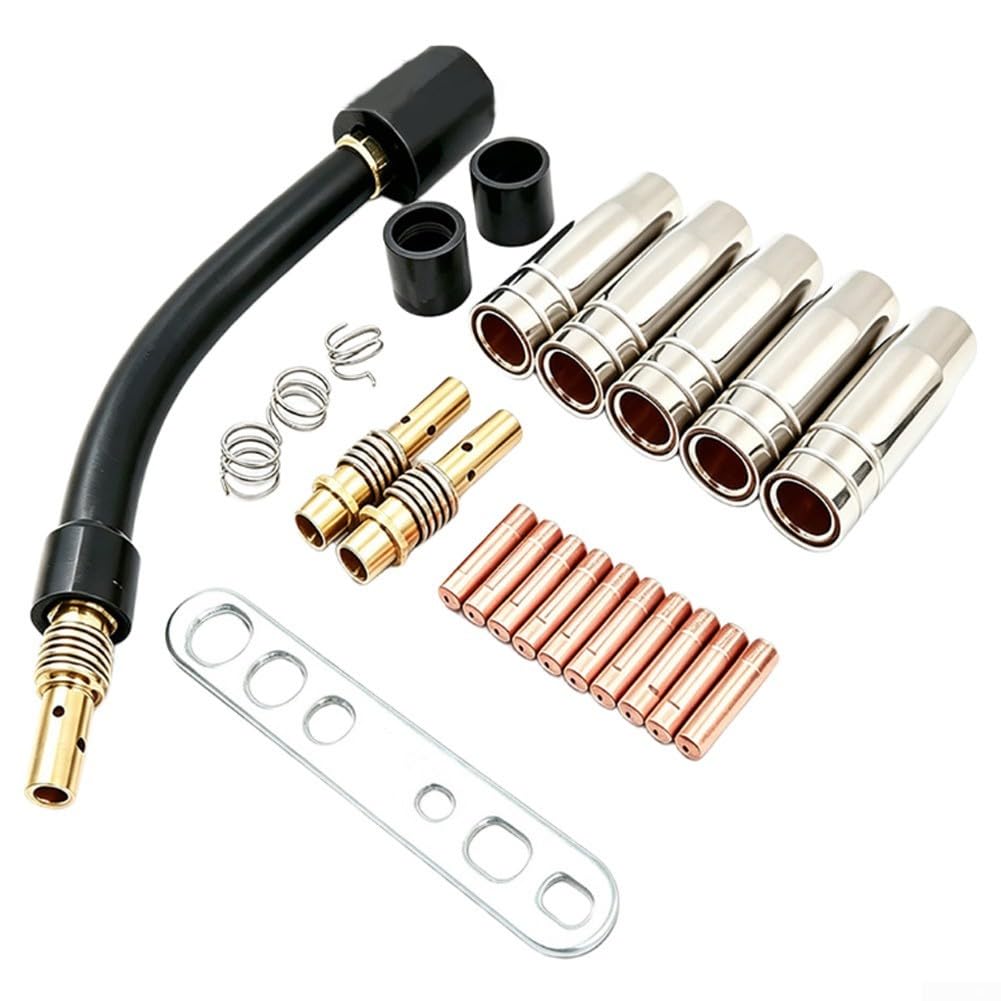 Kit Consumibles Soldadura para mig 24 Piezas AK15 MB15 Kit Consumibles