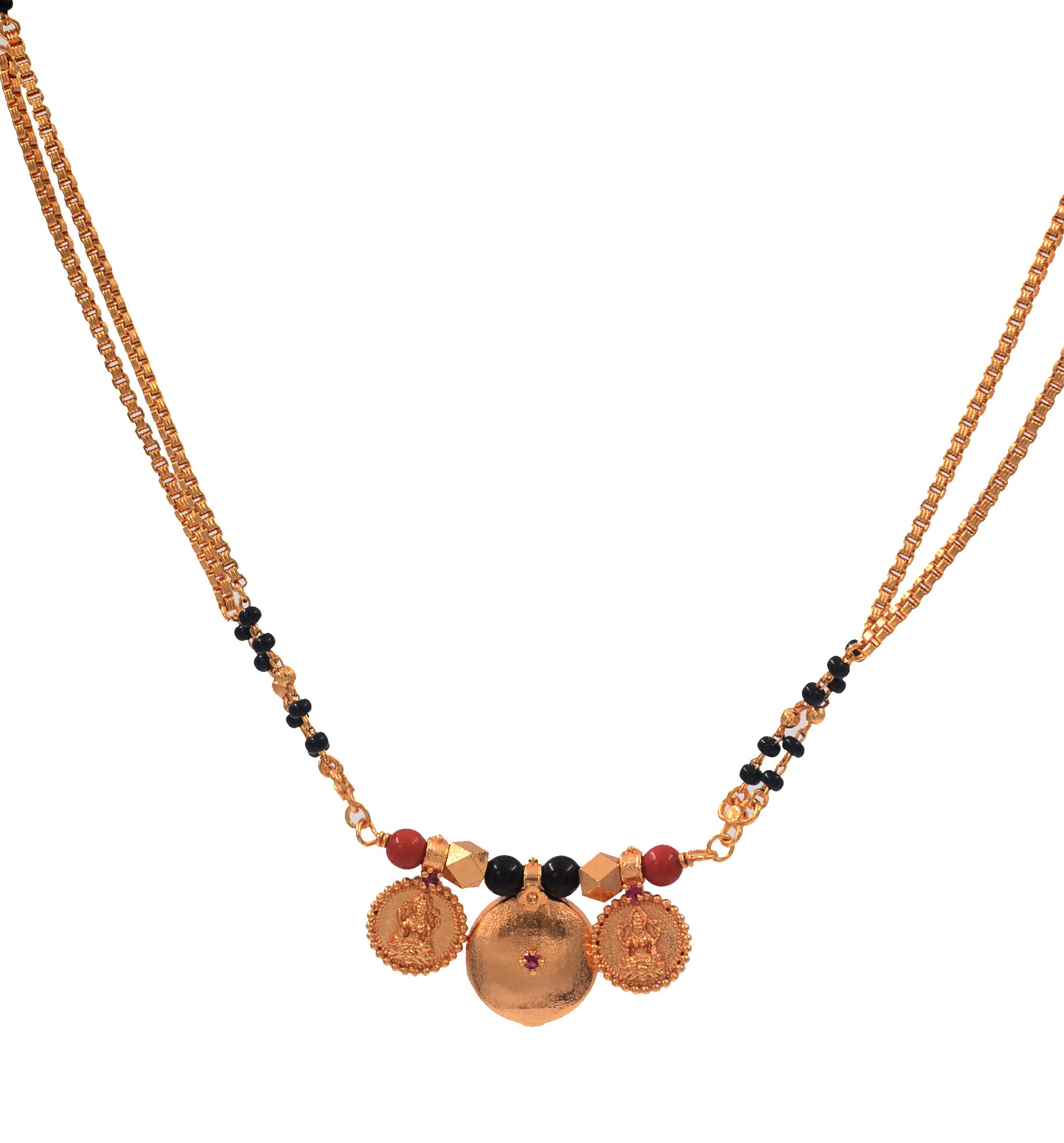 Radhas Creations Gold Plated Mangalsutra for Women (Gold) (B0775ZGKT5) Amazon Price History, Amazon Price Tracker