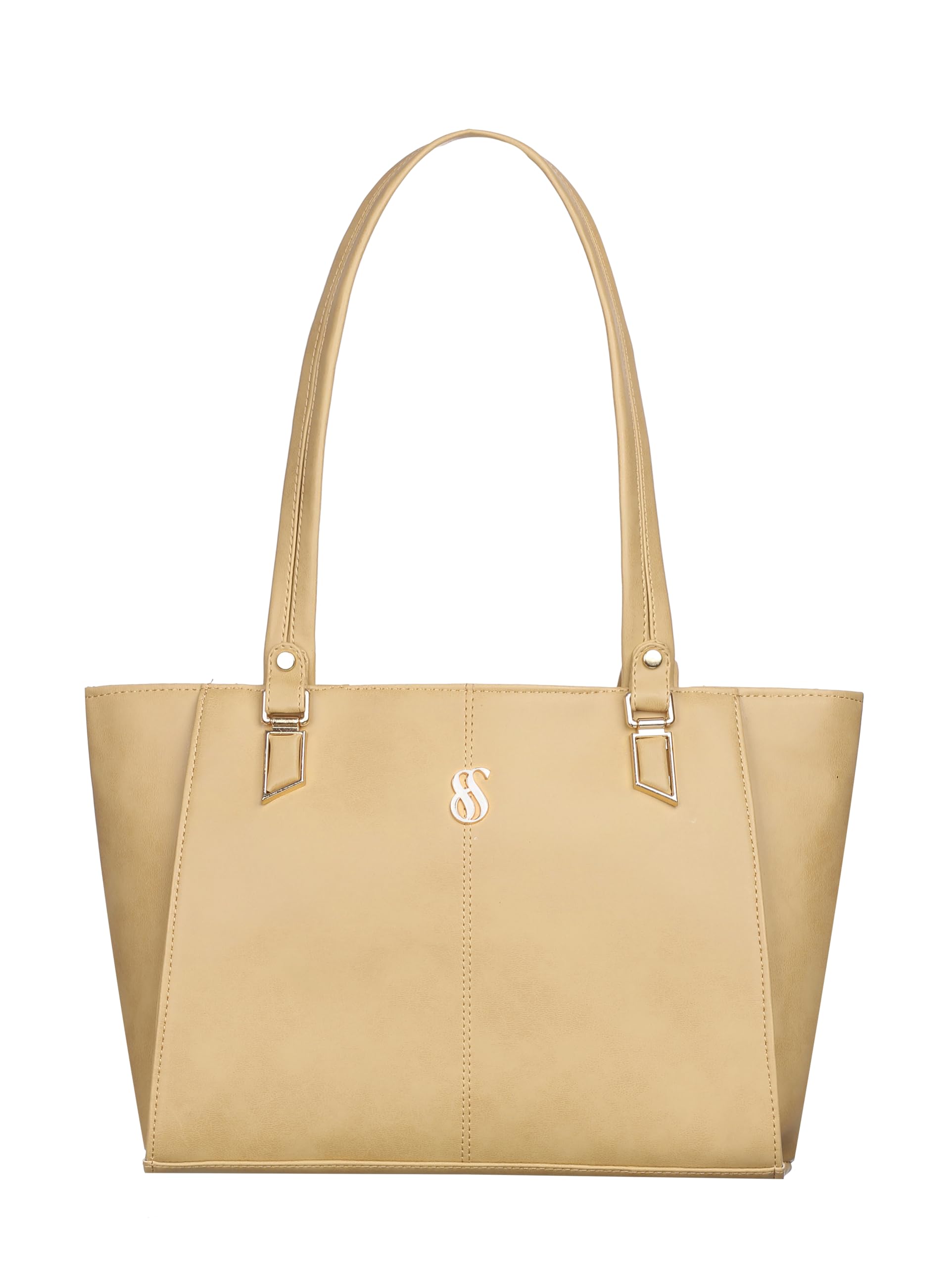 Fostelo Womens Vegan Leather Time Square Handbags Shoulder Hobo Bag Ladies Purse (Beige) (Large) (B0CSW7M7DQ) Amazon Price History, Amazon Price Tracker