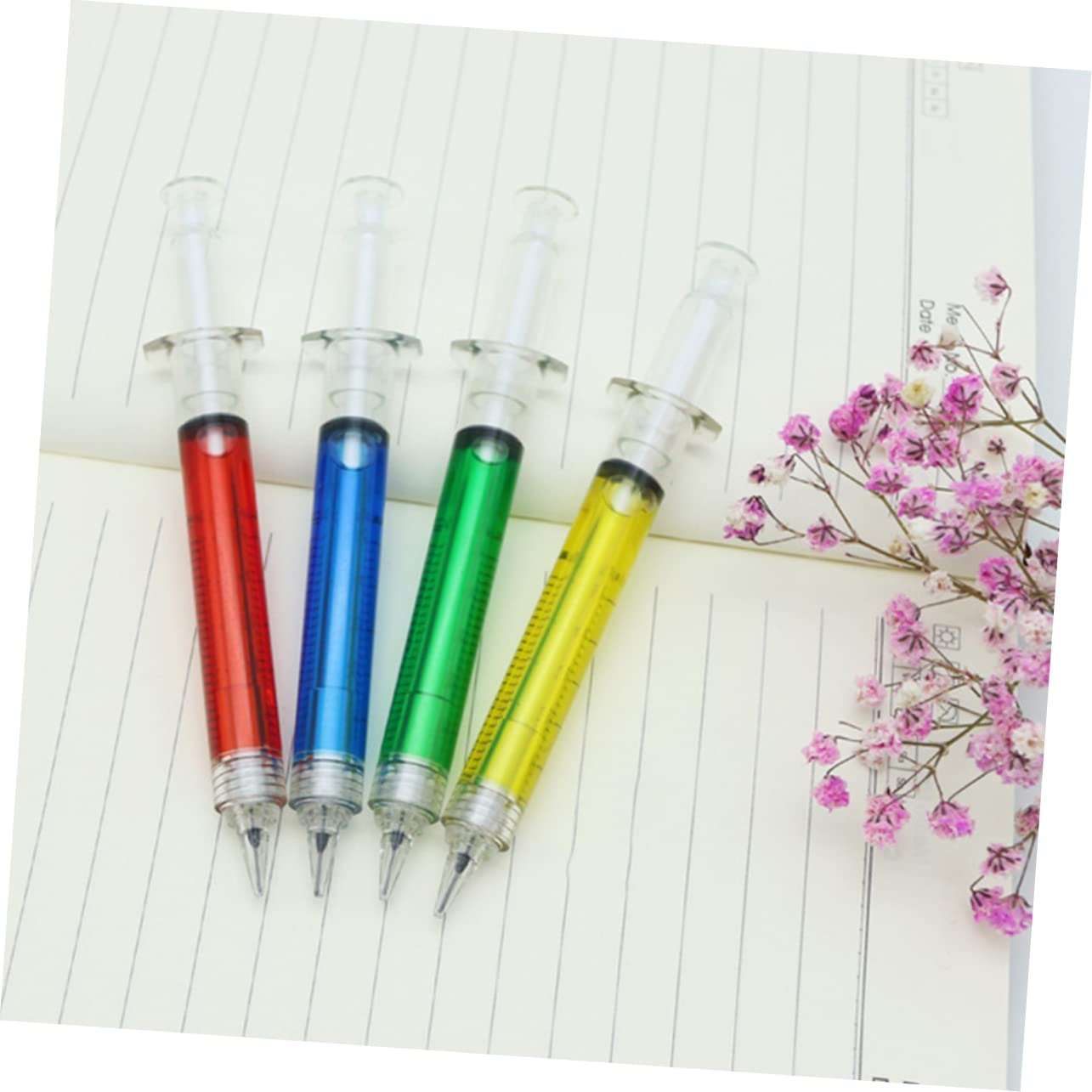 Lurrose 72 Pièces stylo créatif stylos bille crayon bille fournitures scolaire school supplies en forme à bille