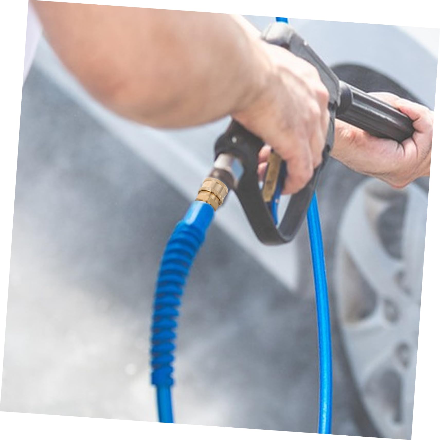 COSMEVIVI Water Hose Quick Connect Car Washing Machine Coupler Universal Car Washer Attachment Coupler