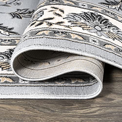 JONATHAN Y Cherie French Cottage Light Gray/Cream Indoor Area Rug, 5x8, Vintage, Bohemian, Easy-Cleaning for Living Room, Bedroom, Kitchen, Pet Friendly, Non-Shedding (MDP505C-5) by JONATHAN Y - Image 7