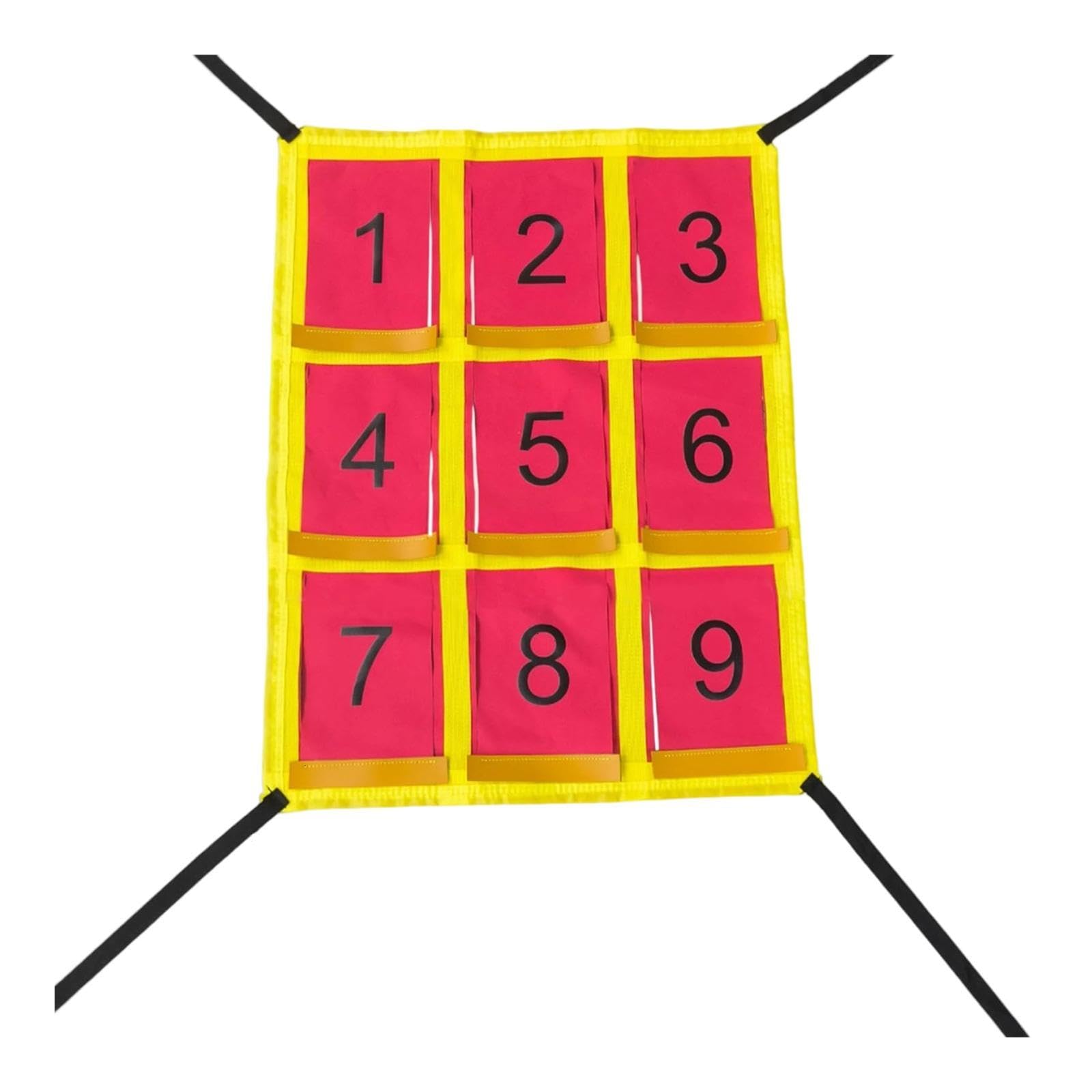 Menolana Strike Zone Target for Baseball Net Practice Throwing and Hitting with Accuracy Portable Indoor Outdoor Numbered Pitching Mat