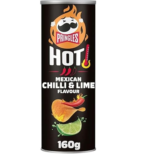 Pringles Hot Mexican Chilli & Lime 160g