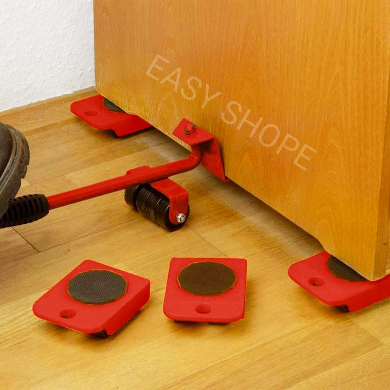 shoasite Furniture Shifting Tool/Heavy Furniture Lifter and Mover Tool Set Easy Furniture Shifting Tool Set/Furniture Lifter (RED Color) 1-pcs Set.-image-47