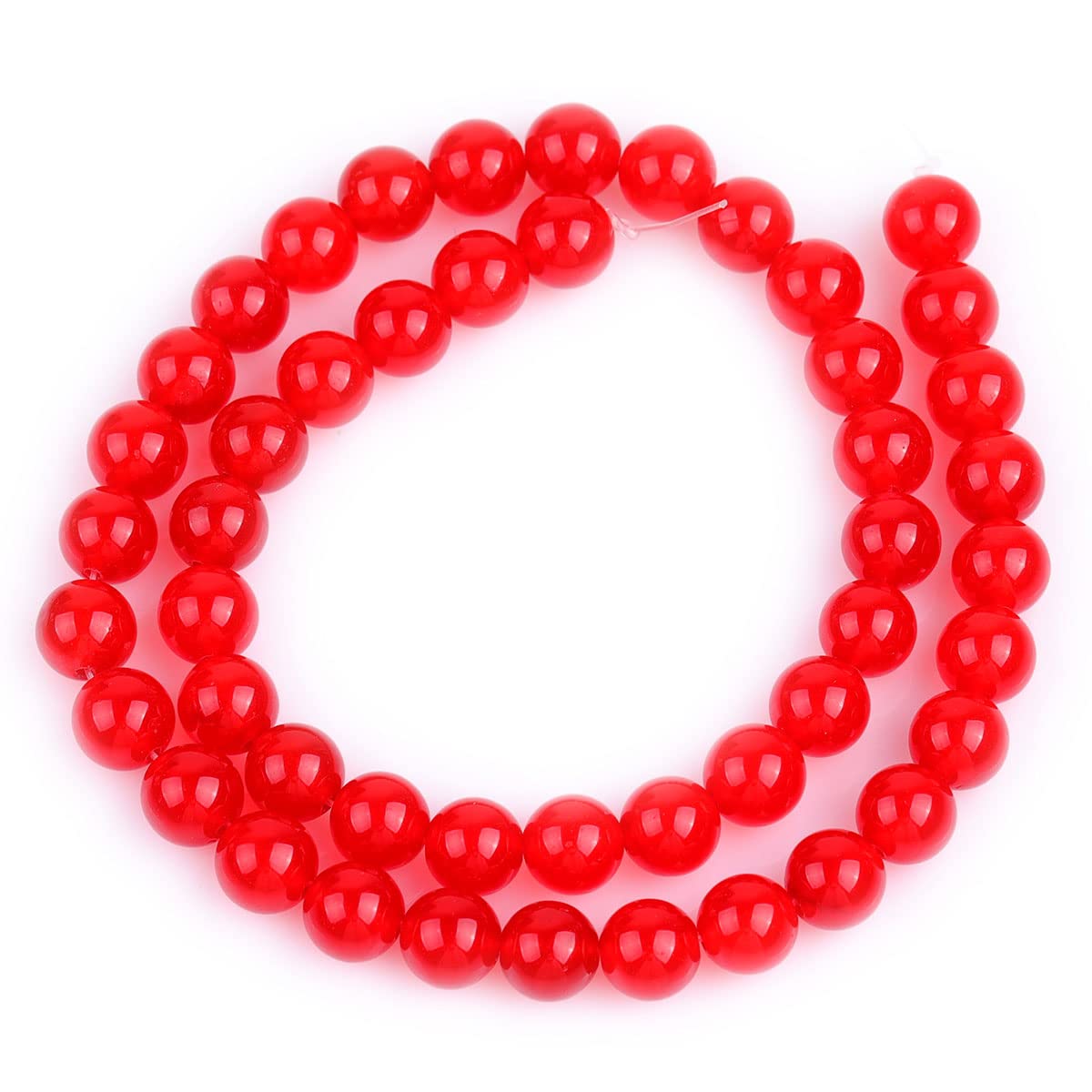 Perline Di Bronzite Naturale 8mm - Piatto Da 38cm Per Gioielli Fai Da Te - 3