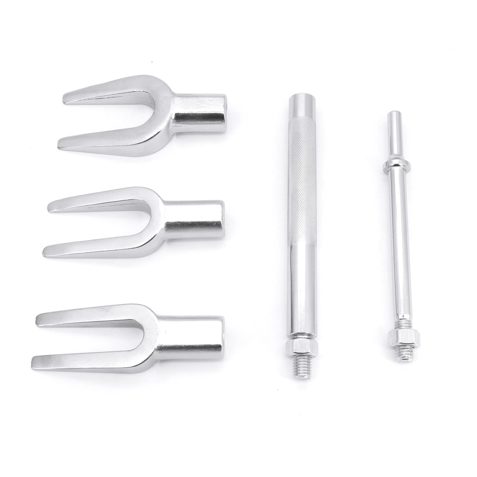 5 Pcs Kit d'outils pour Séparate de Joint à rotule, Extracte de tête de Tige de Liaison, Kit deArrache Rotule Voiture