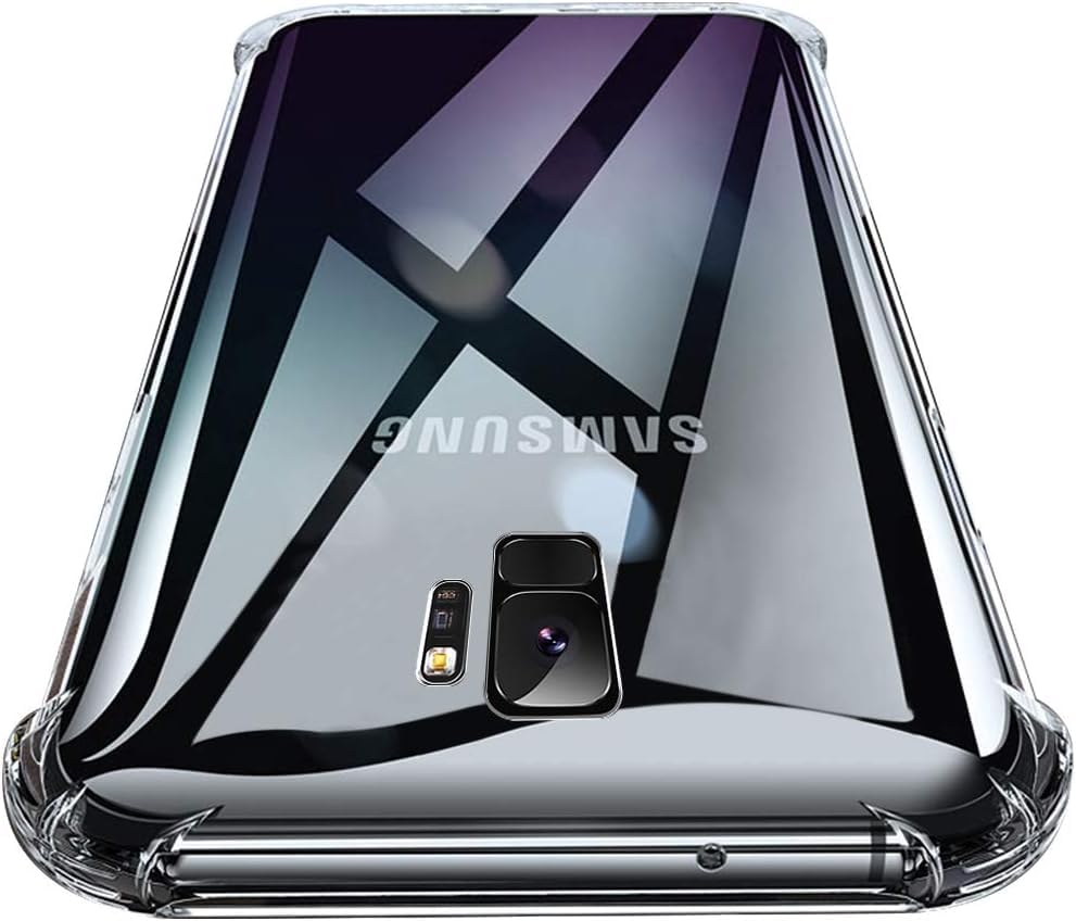 MoreFit Bumper Transparent Soft Silicon TPU Shockproof Slim Back Cover Case for Samsung Galaxy S9 5.8" (B09TBJK6PY) Amazon Price History, Amazon Price Tracker