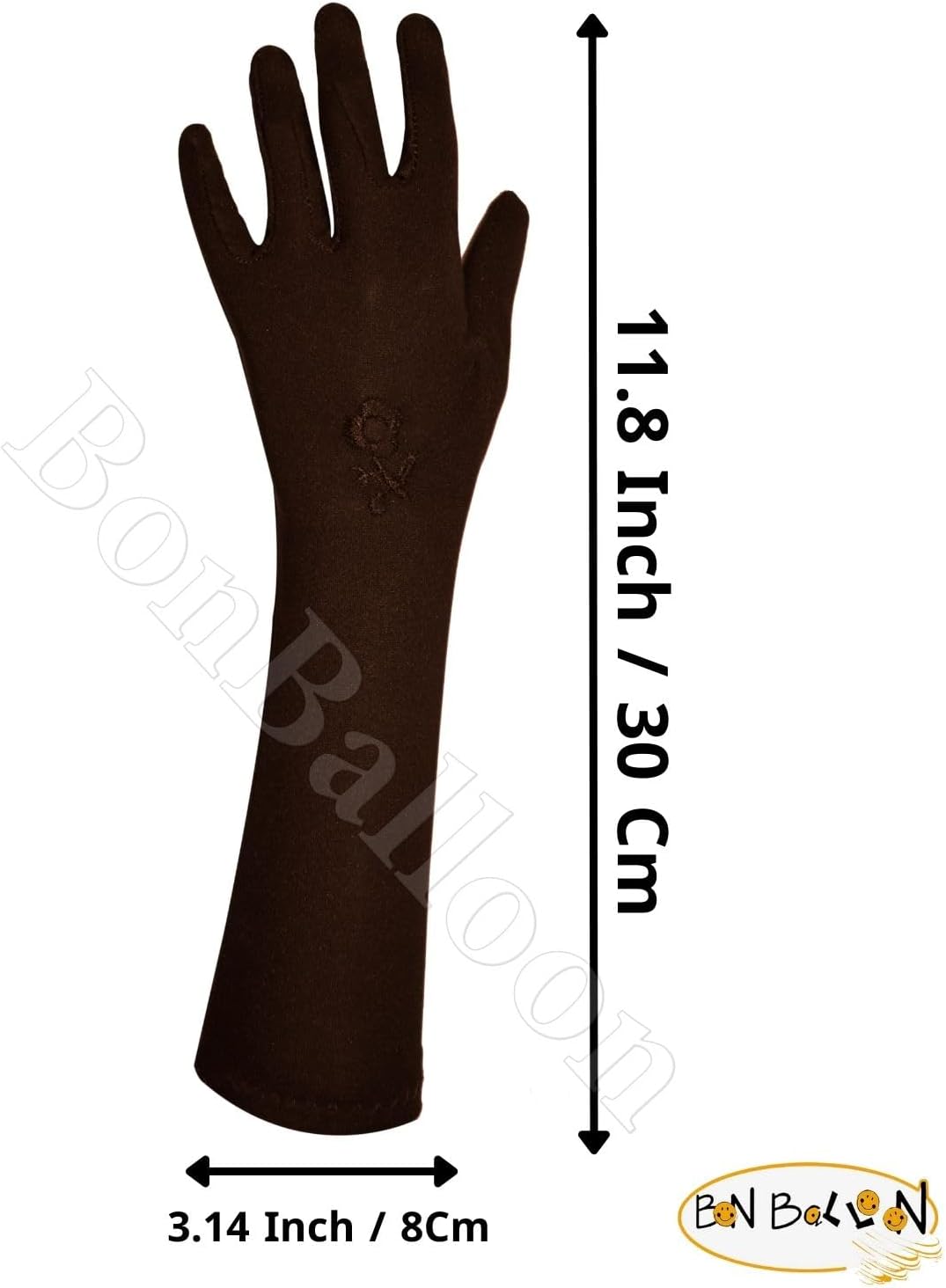 Gloves Stretch Sleeves Arm Arms Cover Covers Veil Hijab Hejab Islamic Islam Abaya Muslim Hijab Extensions Modest Sleeve Women Winter Warm Warmer Outdoor Sun Block Ladies (Browns)