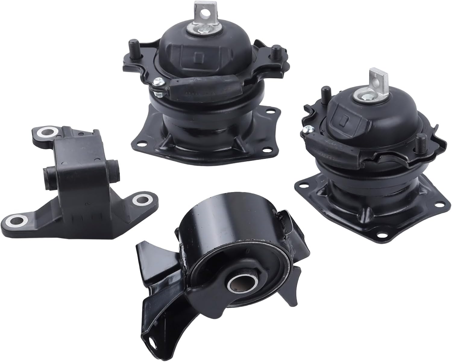 MUCO Engine Motor Set 4Pcs Mount&Trans Mount Compatible with 2011 2012 2013 2014 2015 2016 Honda Odyssey 3.5L Automatic Transmission Mounts Replacement for A4587 A65057 A4575EL A65017EL