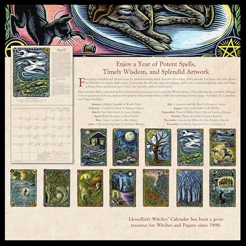 Image of Llewellyn's 2027 Witches' Calendar (Llewellyn's 2027 Calendars, Almanacs & Datebooks, 14)