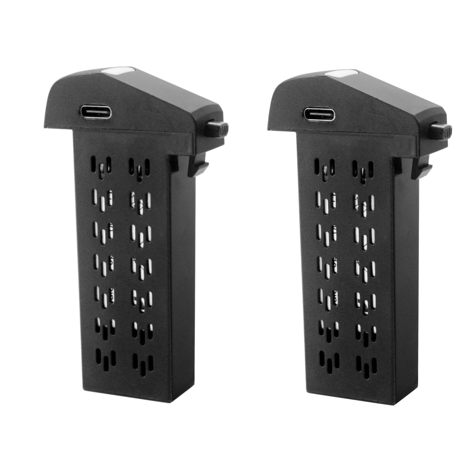 Fytoo 2-Pack 3.7V 1500mAh Lipo Battery For S20 S29 A4 PL-515 RC Drones - Replacement Drone Battery