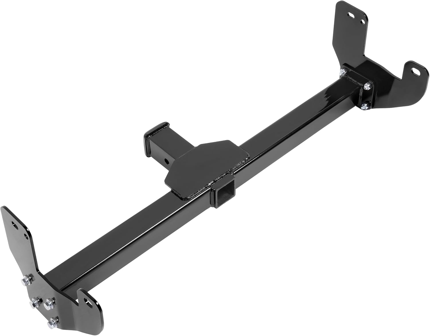 Front Trailer Hitch 2-Inch Receiver Steel Powder Coated